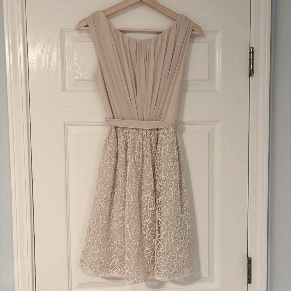 Betsey Johnson embroidered dainty dress size 2